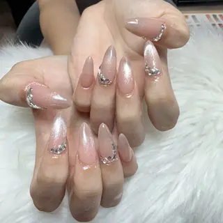 ネイル 🎀nana🫧 ワンホンネイル🎀のネイルデザイン