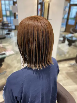 ミディアム カラー 南雲 美紗のヘアスタイル