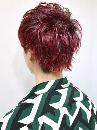 カラー メンズ ショート プチプラ&ハイクオ リティ✰Lilly✰のヘアスタイル