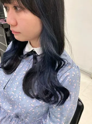 カラー 💖ブリーチなし透明 感💖ASAHIのヘアスタイル
