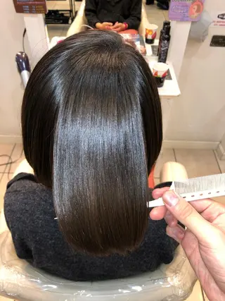ショート ダメージレス 桧山店長のヘアスタイル