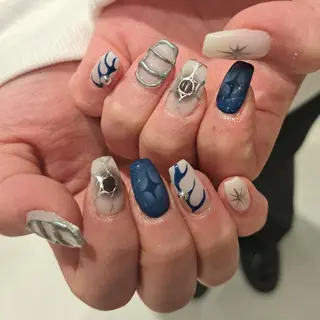 ネイル Nail mood デザイン持ち込みokのネイルデザイン