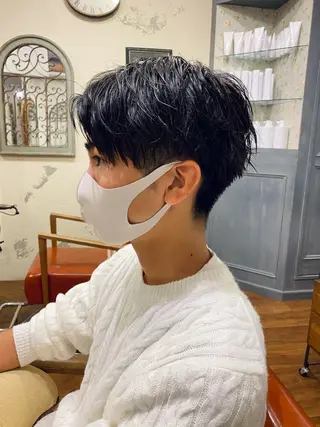 ショート メンズ THREE byKEEPのヘアスタイル