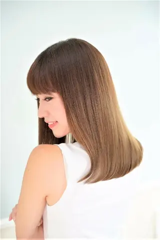 カラー パーマ ロング 🐱higajo🐱 比嘉門(ヒガジョウ)のヘアスタイル