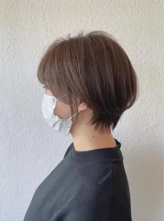 ショート カラー 髪質改善特化 谷口祐綺のヘアスタイル