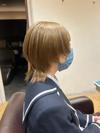 ミディアム カラー 今中紗英 /奈良市/尼ヶ辻のヘアスタイル