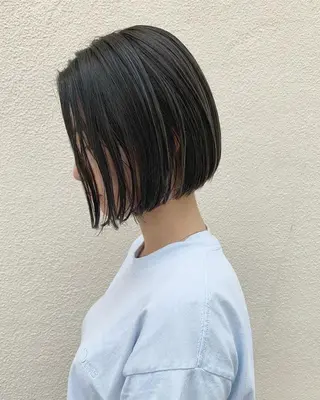 ショート 髪質改善/縮毛矯正/ 透明感カラーYUMAのヘアスタイル