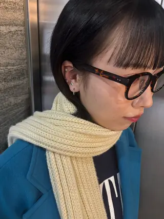 ショート カラー satsuki 暖色・ブラウンカラーのヘアスタイル