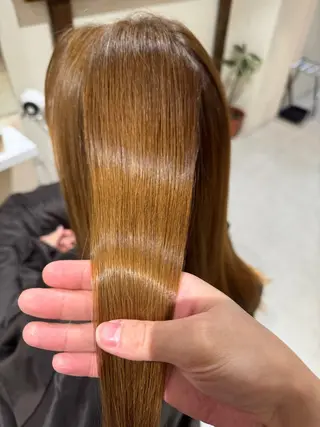 セミロング 髪質改善メニュー 長井 美佐子のヘアスタイル