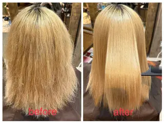 ミディアム 髪質改善特化🔥縮毛 、美髪形成のプロ✂️のヘアスタイル
