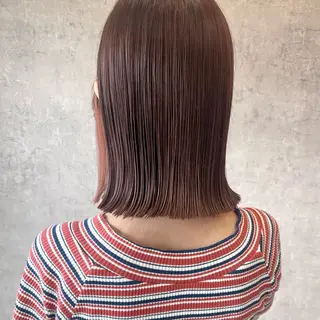 ショート カラー ヘアアレンジ 🌻あいり merci.🌻のヘアスタイル