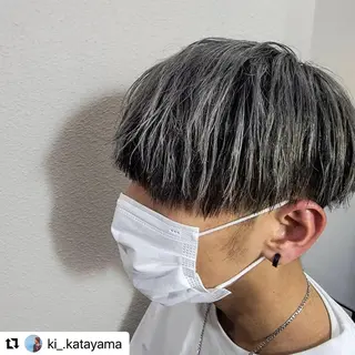 ミディアム カラー メンズ 🩷Eny terrace🩷のヘアスタイル