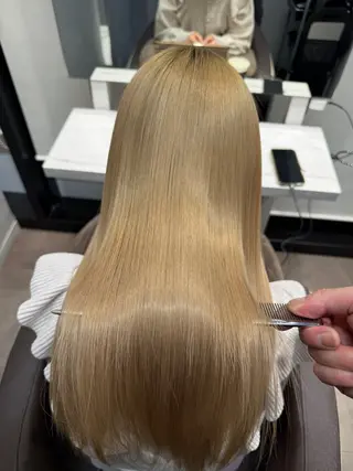 ロング 髪質改善 艶髪🔵ﾌｾﾅｵﾔのヘアスタイル