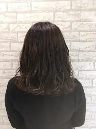 ミディアム カラー NYNY四條畷店 森 亮人のヘアスタイル