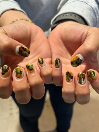 ネイル mano Hanaのネイルデザイン
