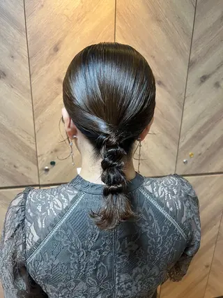 セミロング ヘアアレンジ Topstylist YUKIのヘアスタイル