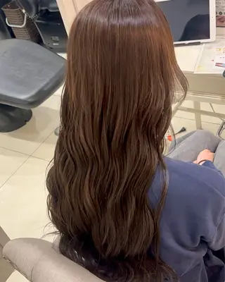 ロング カラー 大竹里旺/belle /インナーカラーのヘアスタイル