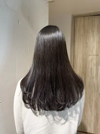 ロング 艶カラー/縮毛矯正/ アレンジ/akaneのヘアスタイル