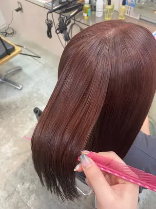 yuumi／透明感 カラー♩のヘアスタイル