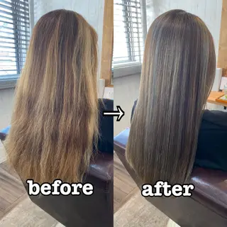 ロング カラー [店長]加地 峻のヘアスタイル