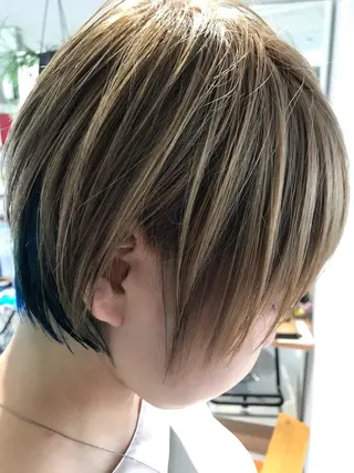 ショート 代表　しみず としやのヘアスタイル