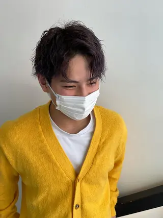 ショート カラー メンズ zestKalon 🔗IBUのヘアスタイル