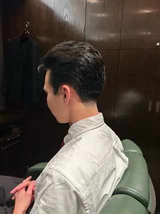 ミディアム メンズ マスダ コウのヘアスタイル