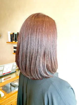 ミディアム nove hair &spaのヘアスタイル