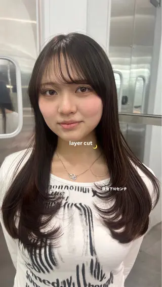 ロング レイヤー特化/渋谷 rinのヘアスタイル