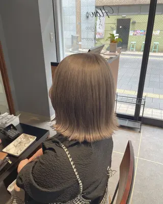 ミディアム カラー ヘアアレンジ レディースカット 募集/今間 海音のヘアスタイル