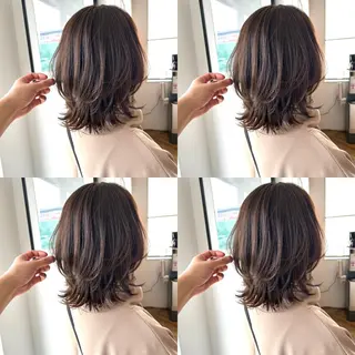 ミディアム 神山 大樹✂︎宇都宮江曽島のヘアスタイル