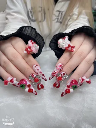 ネイル MoMoA Nail ネイル長さ出し専門店のネイルデザイン