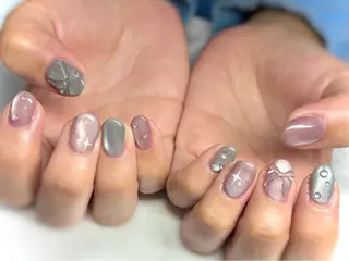 ネイル Nail salon Cielel⟡Ayaのネイルデザイン