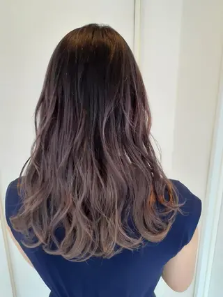 ロング 深澤 春樹のヘアスタイル