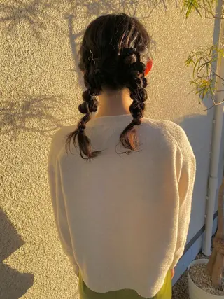ヘアアレンジ 桑原 菜摘のヘアスタイル