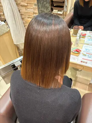 ミディアム 清家 遥香のヘアスタイル