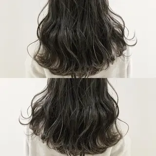 ロング カラー ヘアアレンジ 美容室sand 横浜のヘアスタイル