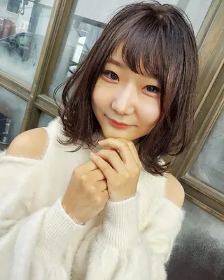 ミディアム カラー ブリーチ・ハイトーン 特化🎉内山のヘアスタイル