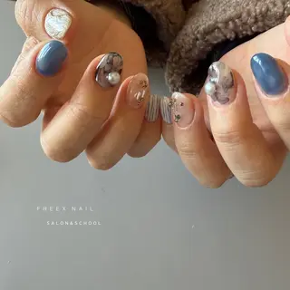 ネイル freex nail /ニュアンス/個性派のネイルデザイン