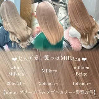 カラー ヘアセット🩷 エクステ🎀ゆう💞のヘアスタイル