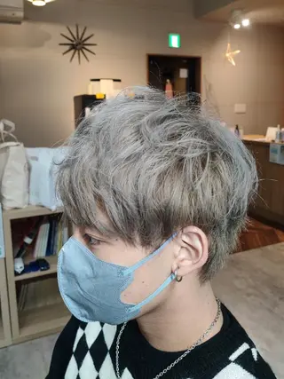 カラー メンズ 藤田 大輔のヘアスタイル