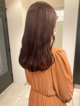 ロング カラー saku 🎀🫧のヘアスタイル