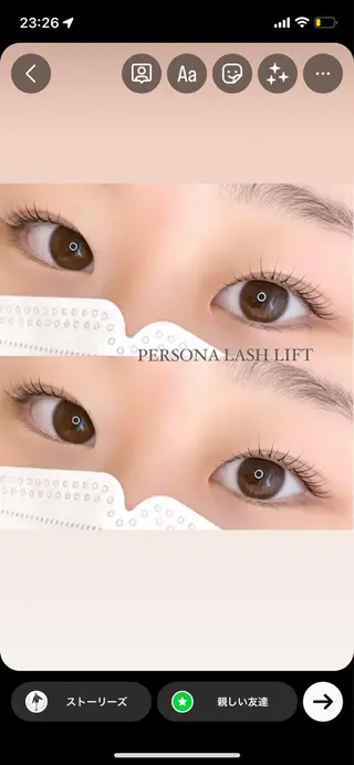 マツエク・マツパ Le'a first ‎🤍店長yuukaのマツエク・マツパデザイン