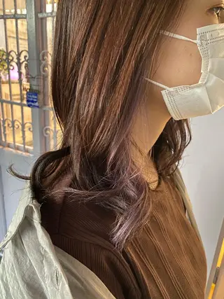 セミロング カラー 中野 優子のマツエク・マツパデザイン