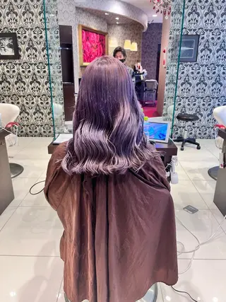セミロング カラー 縮毛/髪質改善 上野颯太のヘアスタイル