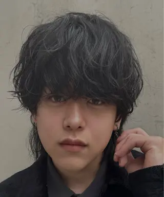 ショート カラー パーマ ヘアアレンジ メンズ メンズ特化酒井翔太 /メンズカット/名駅のヘアスタイル