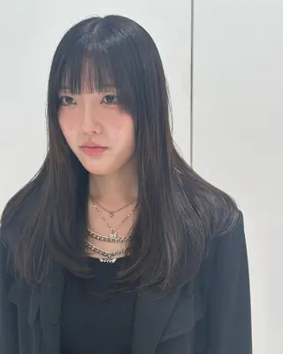 ロング 似合わせひなた🐥 elima調布のヘアスタイル