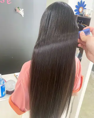 ロング 羽澤 亨威【髪質改善】のヘアスタイル