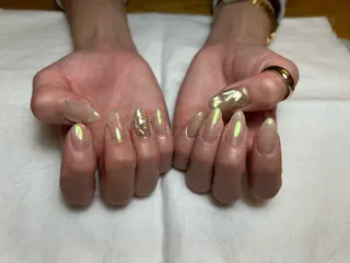 ネイル 🐉✨️ ℳ🐯💚のネイルデザイン