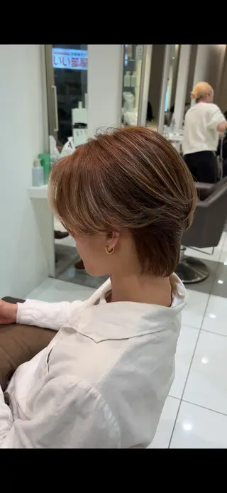 カラー ヘアアレンジ メンズ モデル募集中‼️‼️ 村上湧大のヘアスタイル